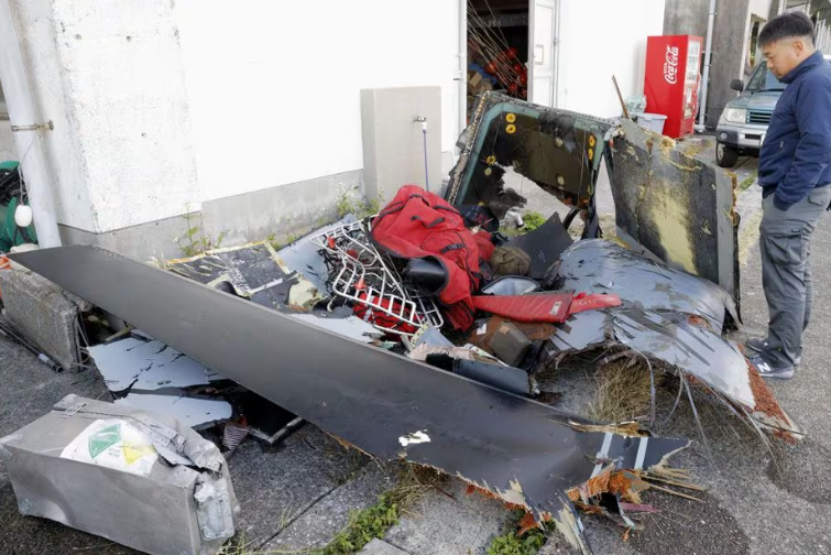 駐日美軍一架魚鷹運輸機上周三(11月29日)在鹿兒島縣近海墜毀,機上8名機組人員全部罹難(路透社資料圖片)
